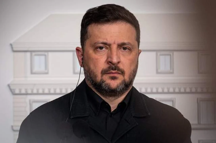Зеленський на тлі теми постачання Іраном зброї Росії