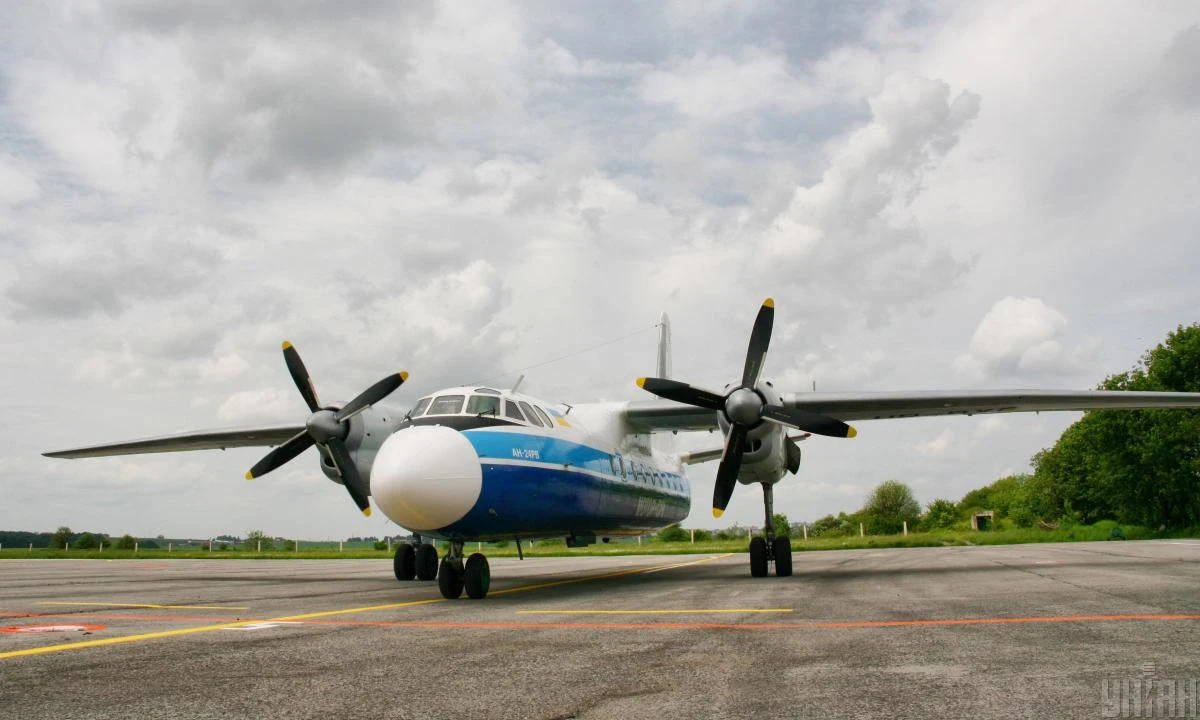 Літак Ан-124 «Руслан» на летовищі Лейпциг/Галле