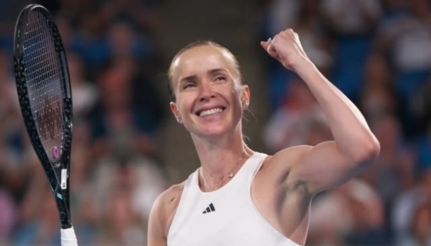 Еліна Світоліна на корті US Open-2026