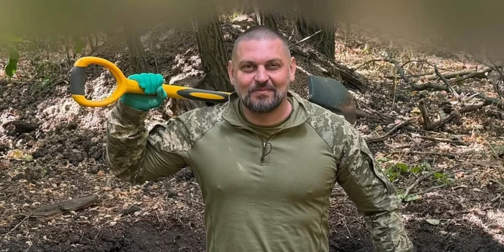 Володимир Золкін у військовій формі Збройних сил України