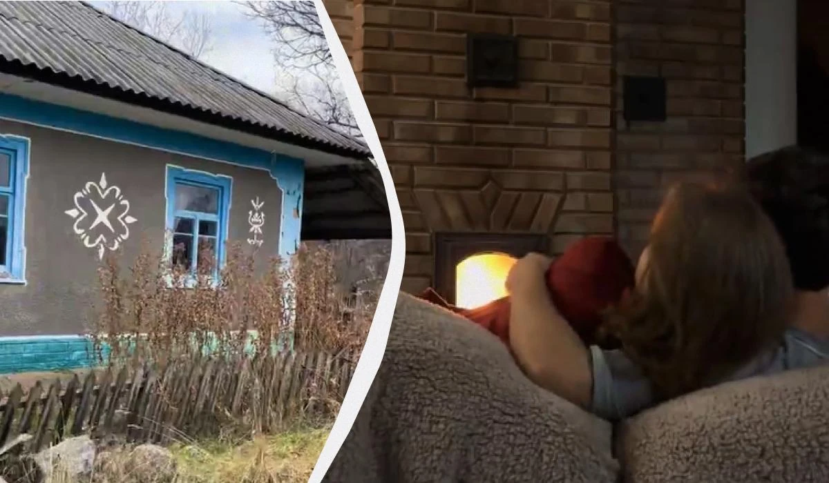 Оновлена хата в селі Одеської області, яку Анастасія Сокол придбала у 2021 році за $5 тисяч і перетворила на постійне житло з