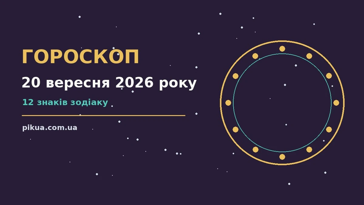 Гороскоп на 20 вересня 2026 року, зодіакальні знаки та затишний ранковий стіл