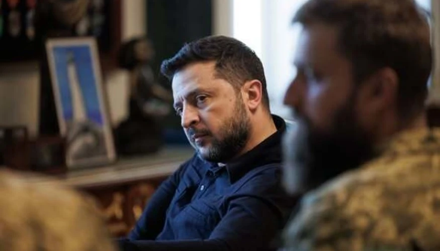 Володимир Зеленський під час наради 29 вересня щодо далекобійних операцій на жовтень