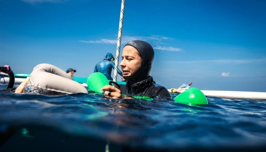 Наталія Жаркова — українська спортсменка, переможниця чемпіонату світу з фрідайвінгу у дисципліні CWT